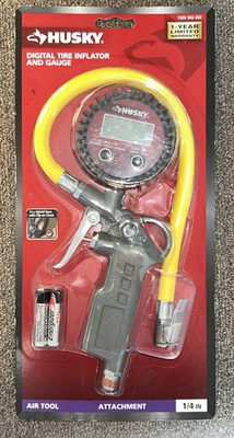 #ad Husky Digital Inflator Gauge New 10006966666 Air Tool Attachment 1 4 In $25.00