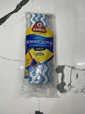 O-Cedar Power Scrub Roller Mop Refill Microfiber Wave Sponge FACTORY SEALED