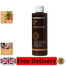 500ml Teak Oil - Non-Toxic Wood Protector for Garden Furniture & Restoration 45.90 per litre