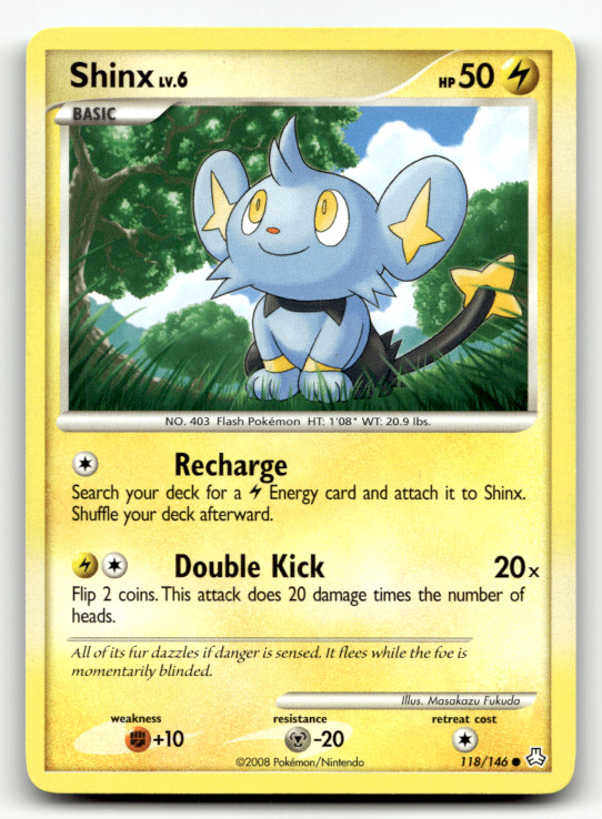 Shinx 118/146 Normal Common Legends Awakened LP