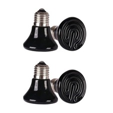 25 Watt Mini Reptile Heat Lamp Bulb 25W 60MM Pet Infrared Ceramic Heat Emitter