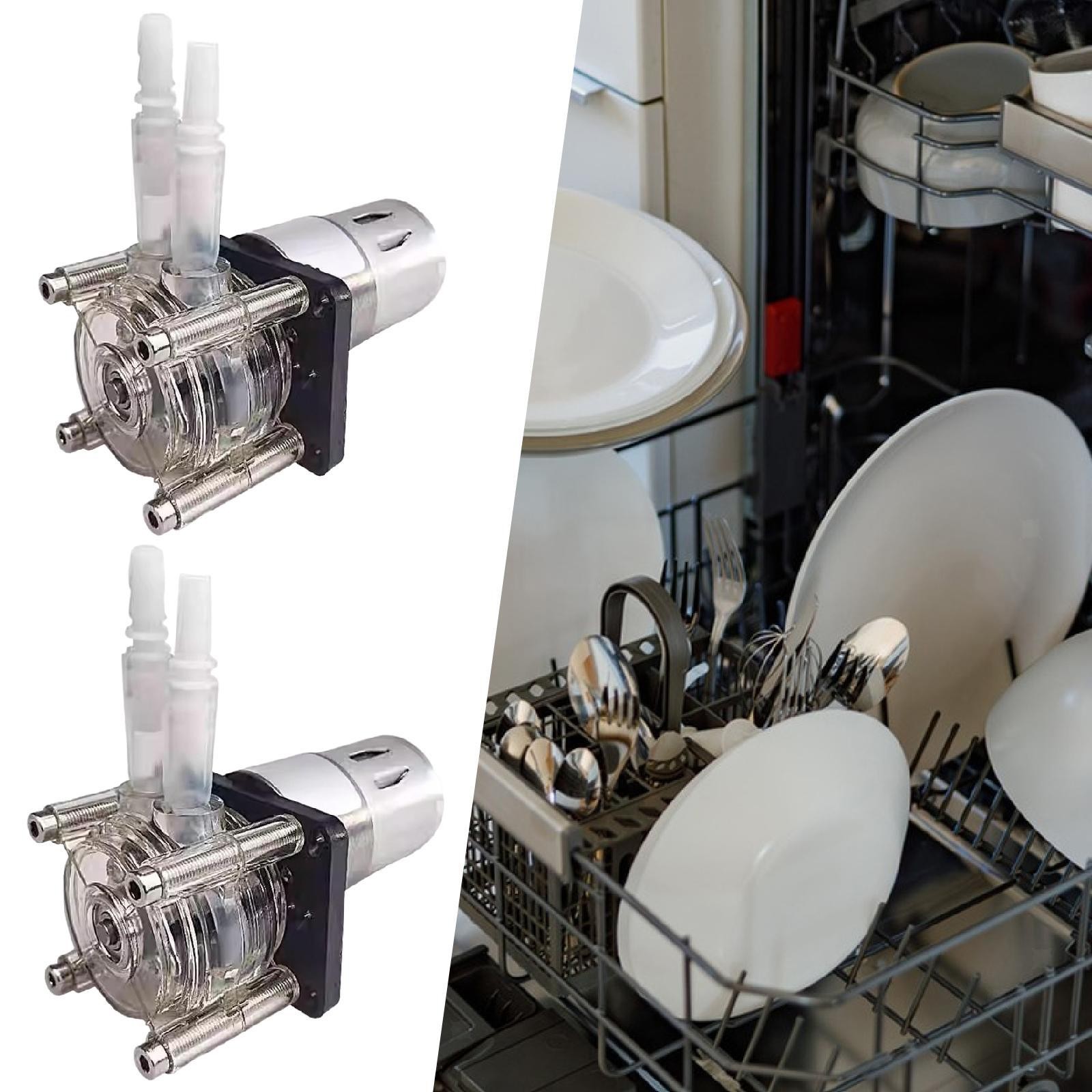 Mini pompa peristaltica facile da installare, robusto motore con ingranaggi