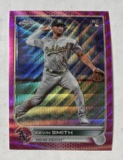 2022 Topps Chrome Update Series - Kevin Smith #USC21 Pink Wave Refractor (RC)