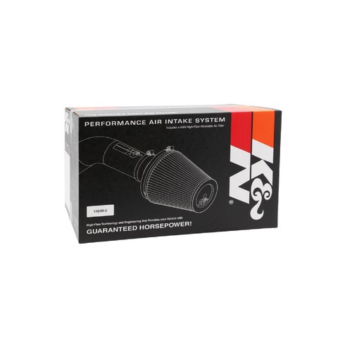 K&N 57-2571 Performance Cotton Air Intake System for Ford Mustang Shelby 5.4L - Foto 3 di 5