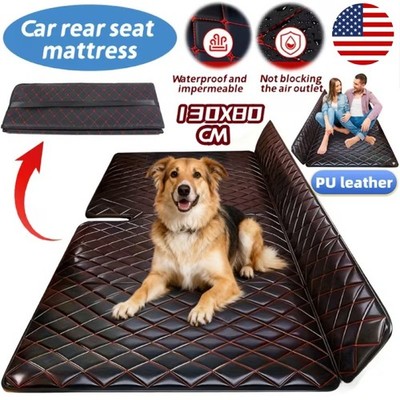 Non-Inflatable Car Mattress, Folding Car Bed Mattress for SUV, Portable Car Camp