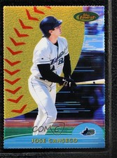 2000 Topps Finest Gold Refractor Die-Cut Jose Canseco #73 0oc8