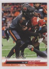 2023 Upper Deck CFL Exclusives 37/100 TJ Lee #87 0v05