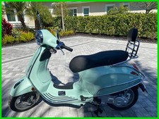 2025 Vespa Primavera 50 Motor Scooter 50cc 2 Miles Carrier/Back Pad Stock#399425