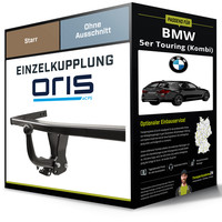 Starre AnhäNgerkupplung für BMW 5Er Touring (Kombi) 03.2014-05.2017 Typ F11 Oris