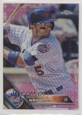2016 Topps Chrome Pink Refractor David Wright #134 n1u