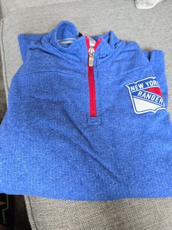 NHL New York Rangers Youth Boys Size Medium Pullover Shirt