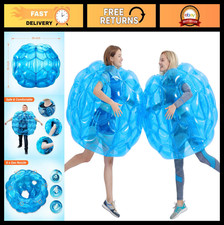 36" Inflatable Sumo Bumper Balls - 2 Pack Durable Body Zorb Soccer for Kids  Ad