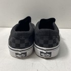 Vans Classic Slip-On Black Charcoal Checkerboard Skate Shoes Men's Size 10 — photo 4
