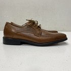 SA SHOES Brown Solid Square Toe Oxford Dress Shoes Men Size 11 — photo 3