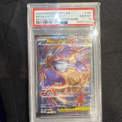 2025 Pokemon Mega Evolutions Mega Latias ex 181 PSA 10 - SIR | eBay