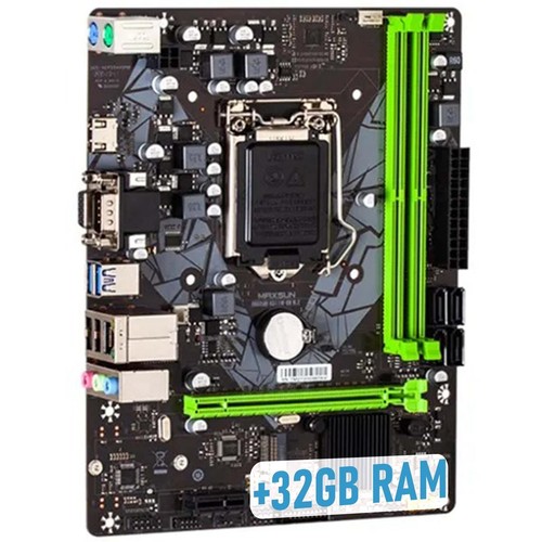 Carte Mère H311M Micro-Atx Matx 32GB RAM LGA 1151 6TH 7TH 8TH 9TH i3 i5 i7 i9