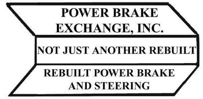 Power Brake Booster-GAS, Eng Code: LY5, FI, Natural Pwr Brake Exchg 81202