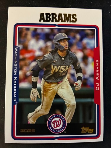2025 Topps Archives #243 CJ Abrams | Baseball Card