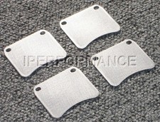 Titanium Brake Pad Shim Heat Shield Set For Ap Racing Cp2505 Cp3696 Etc.