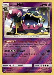 Alolan Muk 58/149 Sun & Moon Base Set Reverse Holo
