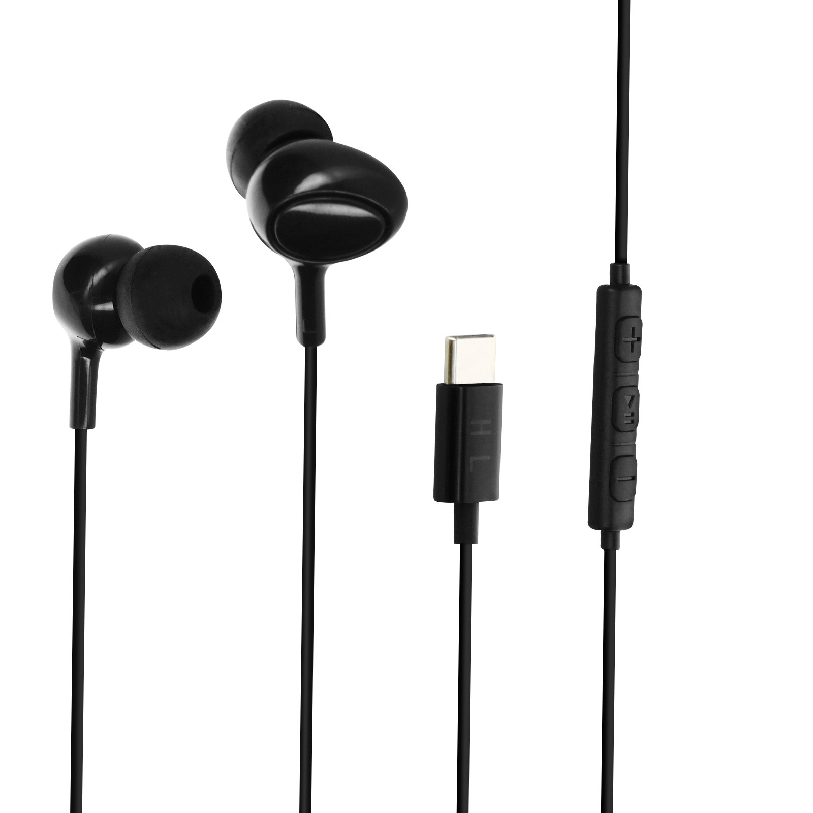 Écouteeurs filaires USB-C pour téléphones portables et appels visio Avizar