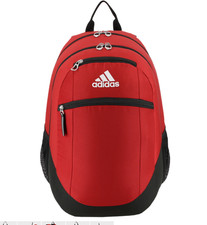 Brand New adidas Striker 2 Team Backpack Collegiate Red/Black/White