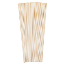70PCS Wooden Dowel Rods - 1/8x12 Inch Precut Hardwood Dowels for Crafting  Tier