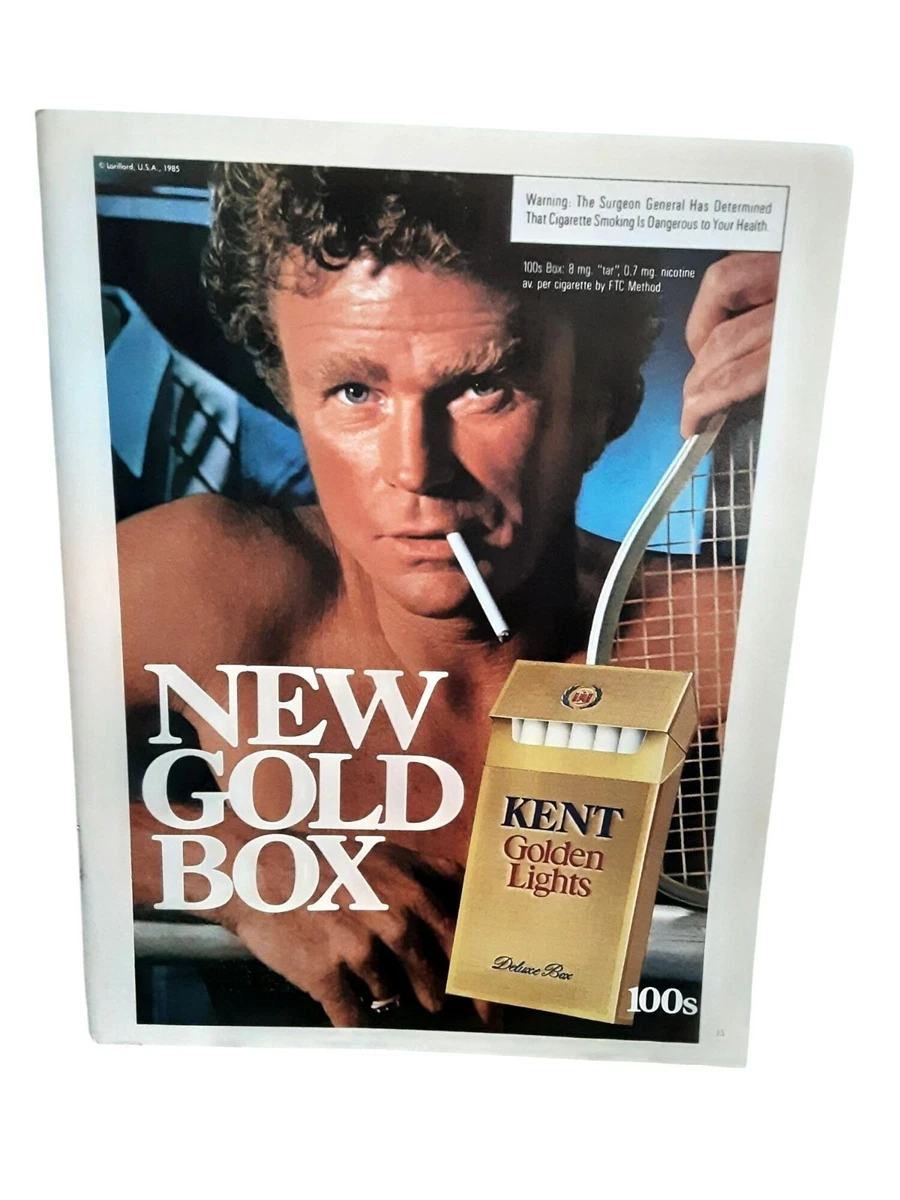 kento cigarettes Vintage KENT Reproduction Vintage Metal Sign 11.8”x7.8” Kent Cigarettes