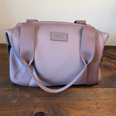Dagne Dover Landon Carryall Travel Large Dune Dusty Pink Mauve Neoprene