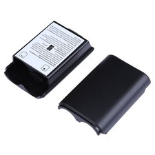 2X Black Battery Cover Case for Xbox 360 Wireless Controller Pack