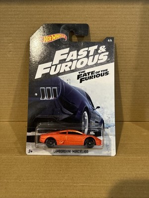 2018 Hot Wheels Fkf09 Fast and Furious 6/6 Lamborghini Murcielago Orange Pr5