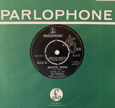BYRON LEE & ERIC MORRIS Beautiful Garden SKA REGGAE 1964 UK Parlophone R5177 VG+