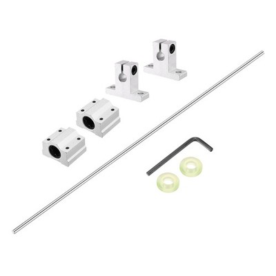 8mm x 850mm Linear Motion Rod Shaft Set, Linear Guide Rails for 3D Printer