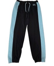 Nike Sweatpants Womens Medium Pilled Sherpa Fleece Jogger Preppy Gorpcore Blue