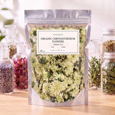 Organic Chrysanthemum Flowers Dried ~ Chrysanthemum Morifoli ~ 100% Premium