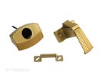 American Motorhome RV 5th Wheel Gold Coloured Interior Door Latch H521