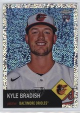 2022 Topps Chrome Platinum Anniversary Speckle Refractor /150 Kyle Bradish 1fc5
