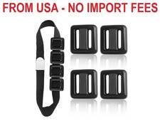 4 Pcs Scuba Weight Belt,Diving Weight Belt with Metal Block Buckle Coated Dive W