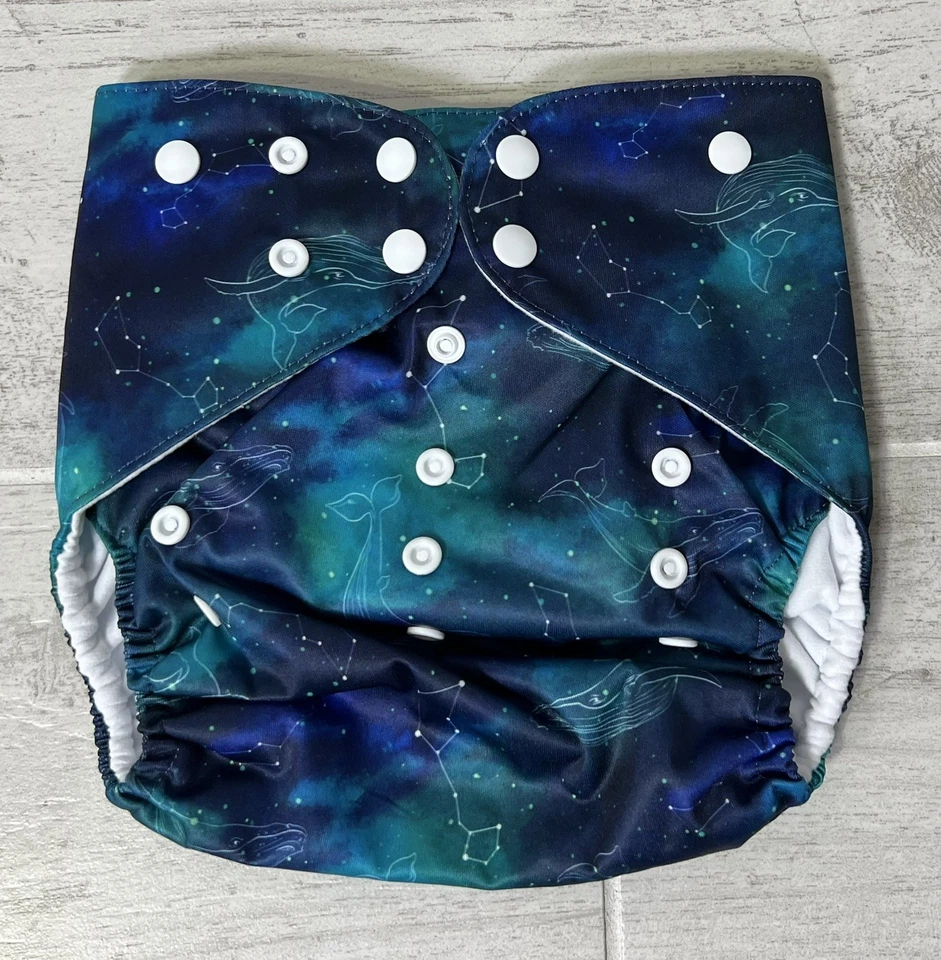 2 to 7 Year Old Cloth Diaper Nappy Pocket ReusbaleWashableDiaper 16"to24" Round - Image 4 of 4