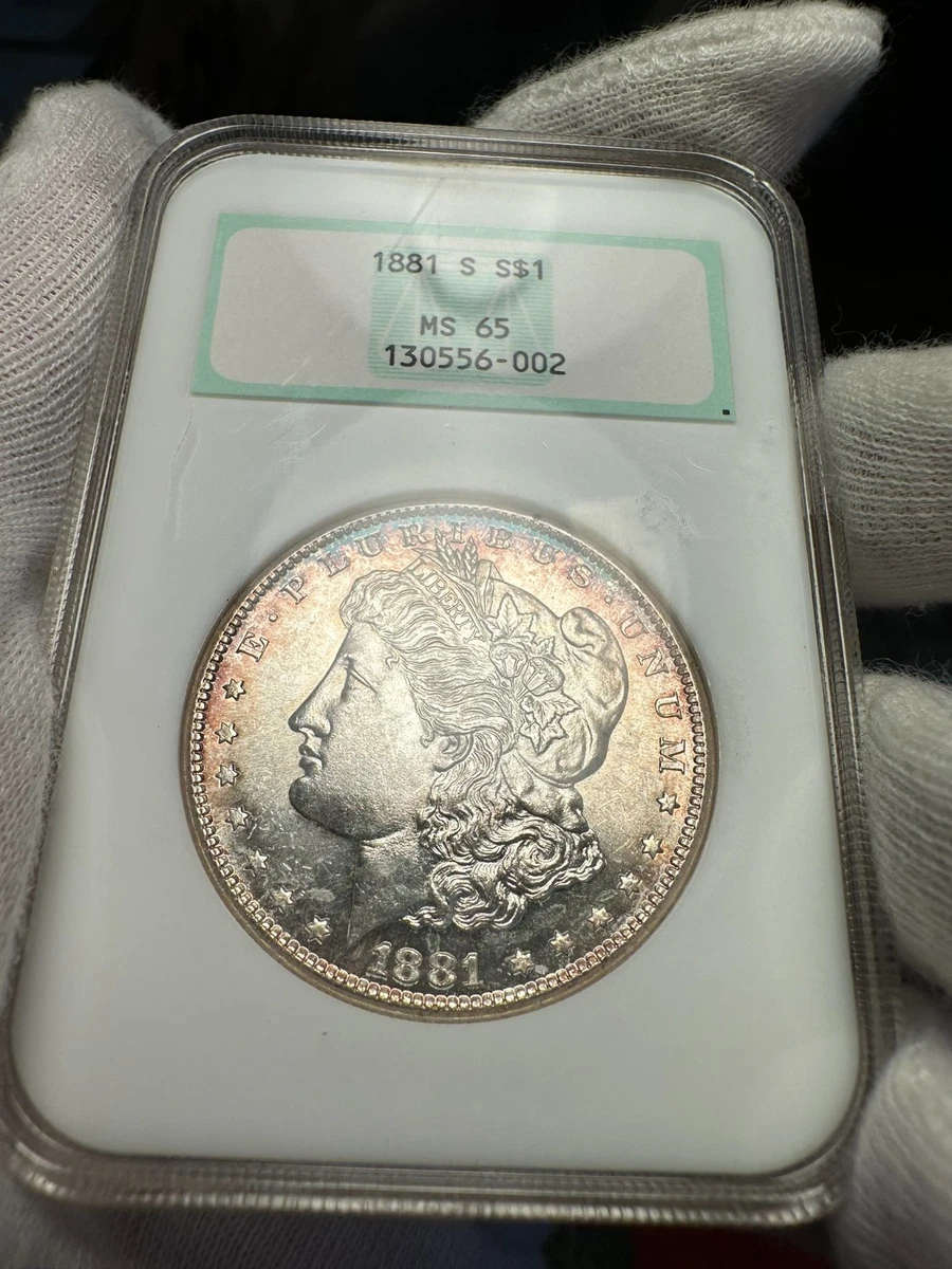 NGC 1881 Year Grade MS 65 Morgan Dollars (1878-1921) for sale | eBay