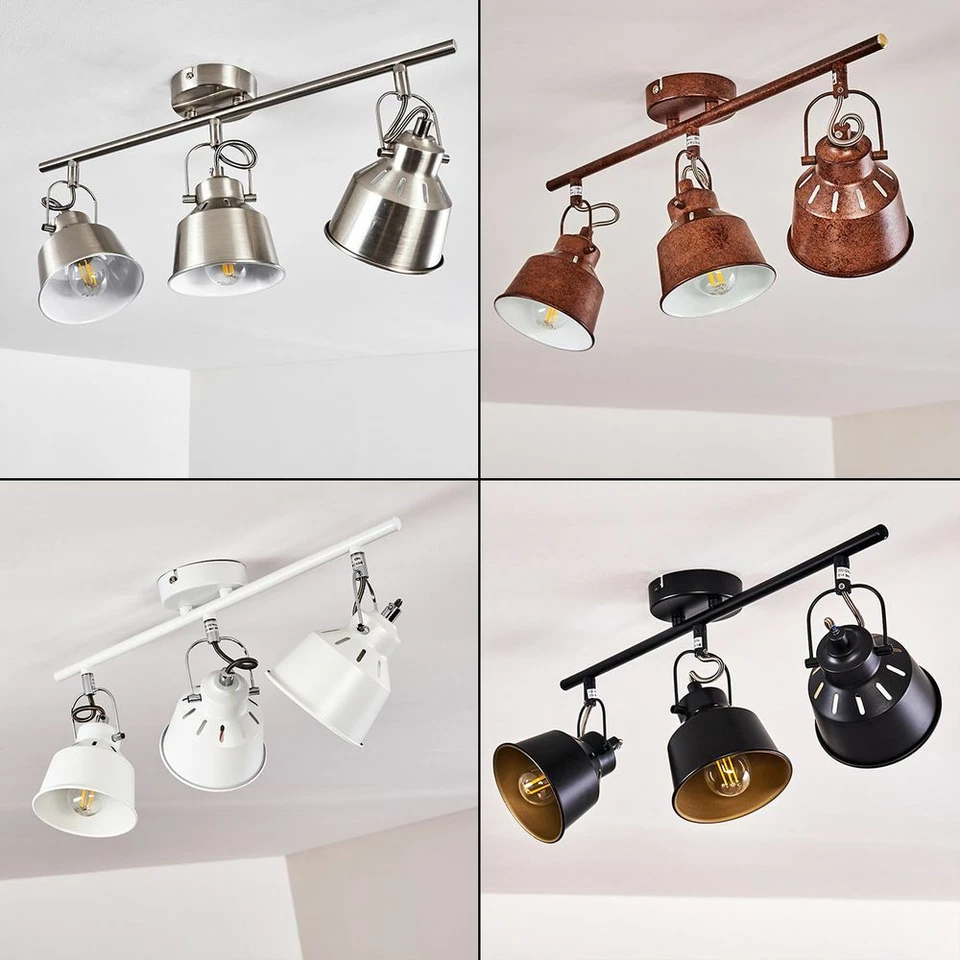 HOFSTEIN Wohn Schlaf Zimmer Leuchten Vintage Decken Lampen Flur Dielen Strahler 3-flammig