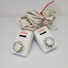 Sunbeam Electric Blanket Dual Controller 3 Prong Cord 613A Style 54KQ    E23623