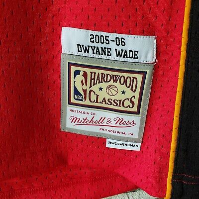 Miami Heat NBA Dwyane Wade Alternate 2005 Hardwood Classics