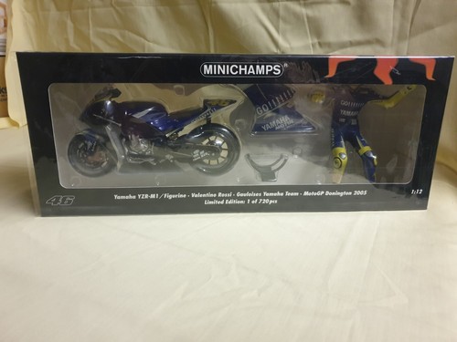 1/12 Minichamps Valentino Rossi Donnington 2005 - Ltd Ed 720pcs