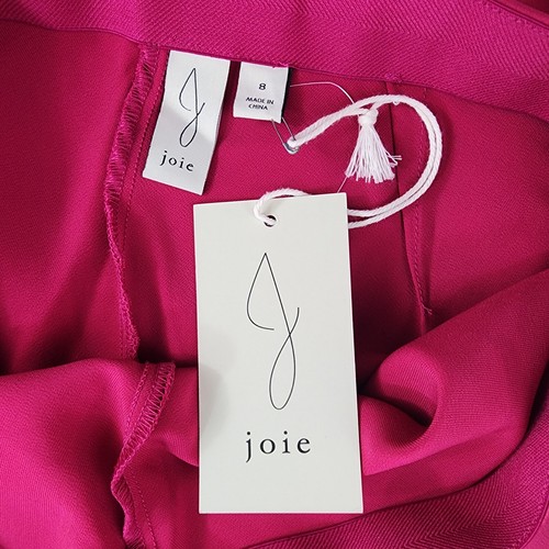 Joie Pants Womens sz 8 Wide Fit Red 0789501 Polyester Elastane Ladies - Picture 6 of 12