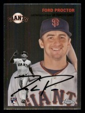 Ford Proctor 2023 Topps Chrome Platinum Anniversary #169 RC San Francisco Giants