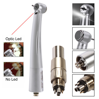 NSK Style Dent Fiber Optic Turbine Handpiece /6-Hole LED Quick Coupler SKYSEA