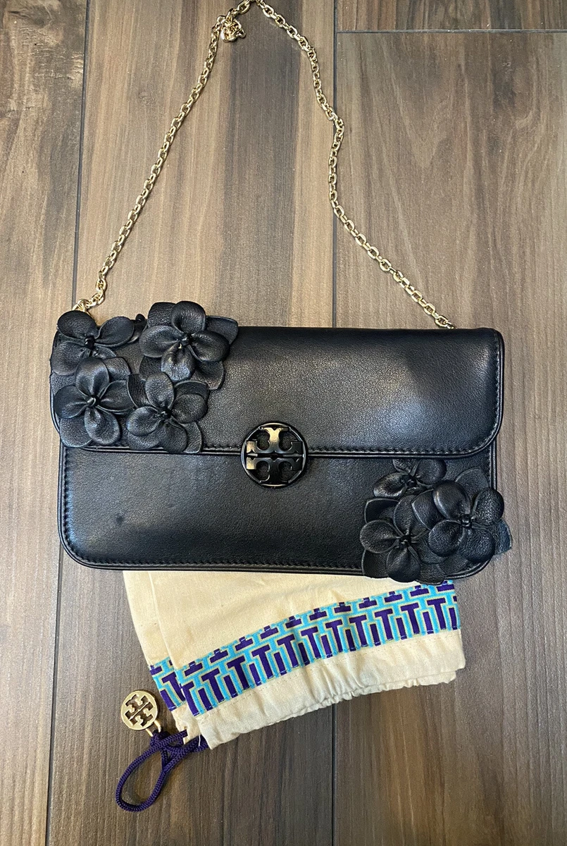 Tory Burch Flower Envelope Crossbody Bag