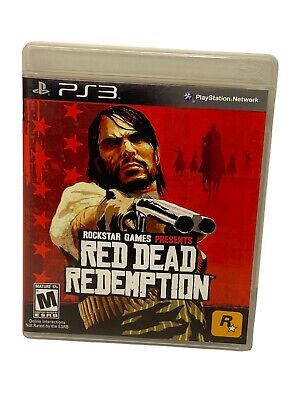 Red Dead Redemption Rockstar Games PS3 Video Game w/ Map and Manual