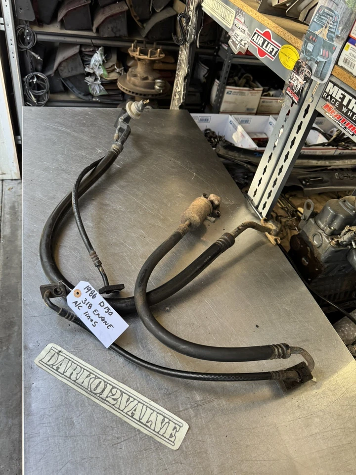 1987 Dodge Ram D150 W150 A/C Lines 318 бензиновый двигатель 250 350 - Изображение 2 из 4